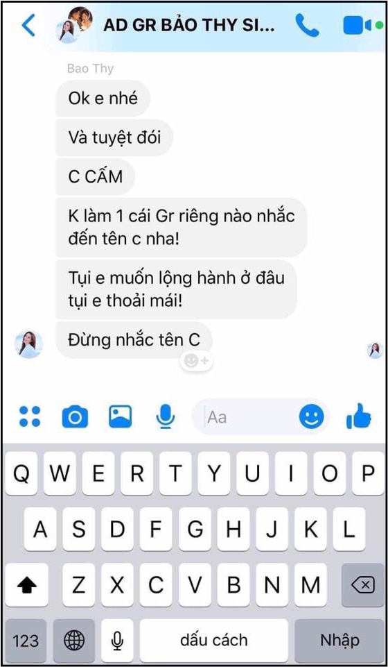 Bị nói dùng từ ngữ nặng nề với fan khi quyết định đóng cửa group FC 20 nghìn thành viên, Bảo Thy lập tức lên tiếng đính chính! - Ảnh 1.