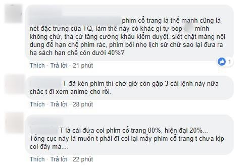 Tổng cục điện ảnh Trung vừa ban lệnh hạn chế phim cổ trang lại... gỡ lệnh, netizen gay gắt: Bệnh! - Ảnh 6.