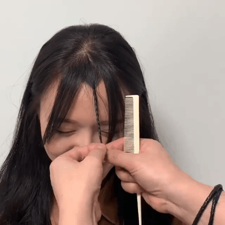 Thuần thục 4 bước siêu dễ này, bạn sẽ có mái thưa đúng chuẩn Hàn Quốc mà chẳng phải tốn tiền ra salon tóc - Ảnh 5.