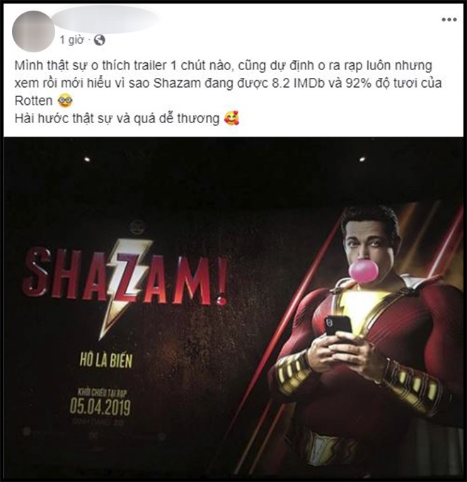 Khán giả Việt sau buổi công chiếu phát cuồng vì Shazam: Phim siêu anh hùng lầy lội nhất từ trước đến nay - Ảnh 3.
