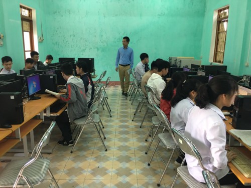 342 học sinh Trường THPT Tiên Yên (Quảng Ninh) đã quay lại trường  - Ảnh 1.