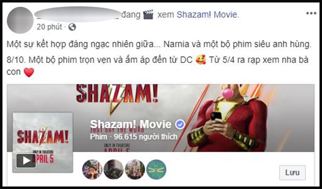 Khán giả Việt sau buổi công chiếu phát cuồng vì Shazam: Phim siêu anh hùng lầy lội nhất từ trước đến nay - Ảnh 12.