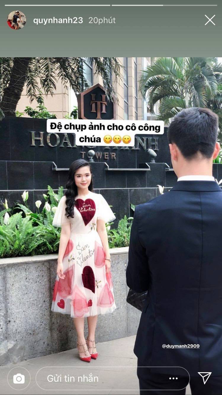 Duy Mạnh, Quỳnh Anh đăng ảnh xúng xính, dân mạng trầm trồ: Tưởng anh chị cưới - Ảnh 4.