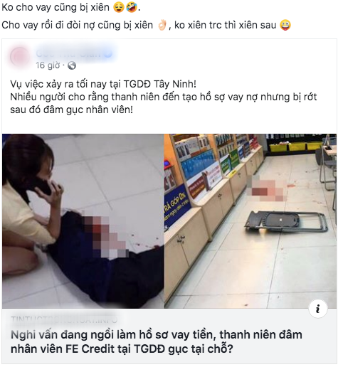 Tây Ninh: Một khách mua hàng ở Thế giới di động bị thanh niên lạ mặt đâm gục  - Ảnh 1.
