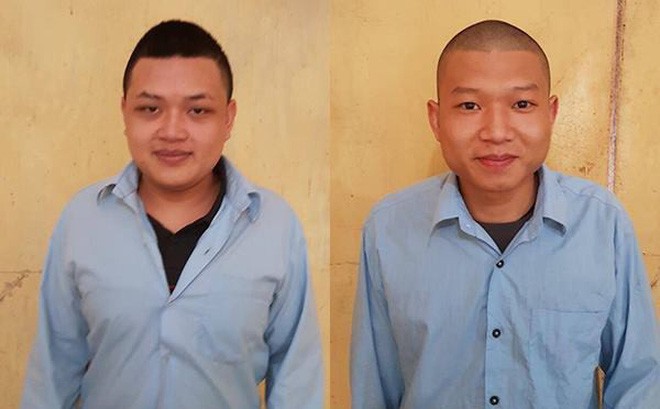Hà Nội: Bị bắt vì cướp giật của nhiều phụ nữ, 2 thanh niên vẫn cười tươi - Ảnh 1.