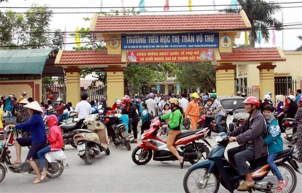 Thái Bình: Hàng trăm học sinh nghỉ học vì thông tin sai về dịch bệnh - Ảnh 2.