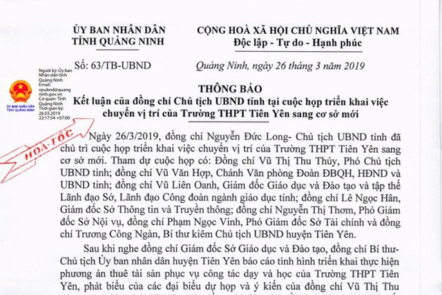 Vụ hàng trăm học sinh THPT tỉnh Quảng Ninh bất ngờ nghỉ học: Chưa tới một nửa học sinh quay lại trường - Ảnh 2.