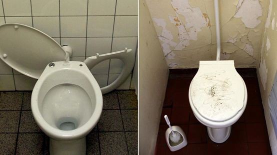 Tuyển tập ác mộng toilet trường học: Bẩn thỉu kinh hoàng, hỏng hóc đủ đường và có thiết kế kỳ lạ khó hiểu - Ảnh 11.