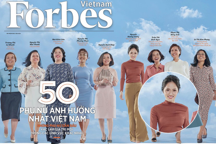 Hoa hậu Hương Giang sánh ngang cùng CEO Vietjet Air Nguyễn Thị Phương Thảo trong top 50 người phụ nữ ảnh hưởng nhất Việt Nam 2019 - Ảnh 2. Hoa hậu Hương Giang sánh ngang cùng CEO Vietjet Air Nguyễn Thị Phương Thảo trong top 50 người phụ nữ ảnh hưởng nhất Việt Nam 2019 - Ảnh 2.