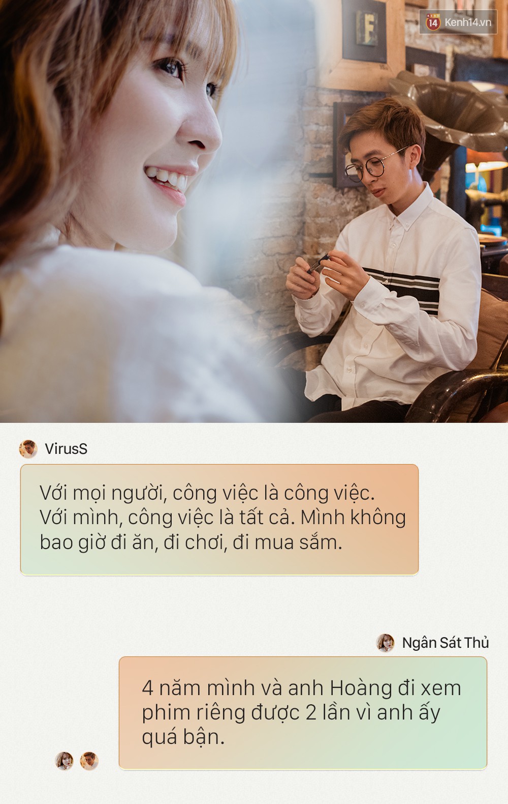 Cặp ViruSs - Ngân Sát Thủ: 4 năm của người lăng nhăng, chỉ chọn công việc và cô gái sẽ cho hết 100% khi yêu - Ảnh 5. Cặp ViruSs - Ngân Sát Thủ: 4 năm của người lăng nhăng, chỉ chọn công việc và cô gái sẽ cho hết 100% khi yêu - Ảnh 5.
