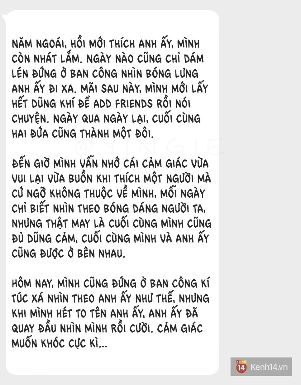 Th&agrave;nh đ&ocirc;i với crush theo c&aacute;ch kh&ocirc;ng ngờ nhất, c&ocirc; g&aacute;i chết lặng khi người y&ecirc;u n&oacute;i: Giờ đến lượt anh d&otilde;i theo em - Ảnh 2.