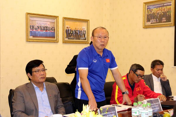 HLV Park Hang-seo hứa đem về huy chương vàng SEA Games nếu được VFF đáp ứng điều kiện này - Ảnh 1.