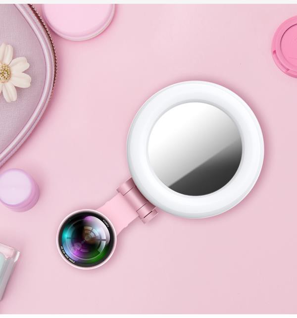 Gương selfie cảm ứng ki&ecirc;m ống k&iacute;nh g&oacute;c rộng: Chạm nhẹ l&agrave; c&oacute; mặt V-line, da trắng th&ecirc;m v&agrave;i t&ocirc;ng - Ảnh 1.