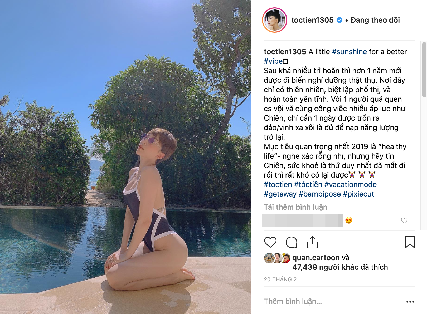 Sở hữu body đỉnh như Tóc Tiên thì ai cũng muốn đi biển 1 ngày, mặc đủ loại bikini chụp hình đăng cả tháng - Ảnh 2. Sở hữu body đỉnh như Tóc Tiên thì ai cũng muốn đi biển 1 ngày, mặc đủ loại bikini chụp hình đăng cả tháng - Ảnh 2.
