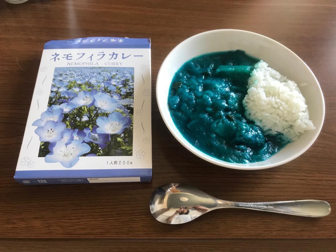 Món cà ri xanh độc đáo ở Nhật Bản lấy ý tưởng từ cánh đồng hoa đẹp đến ngỡ ngàng - Ảnh 5.