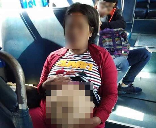 Thông tin mới nhất vụ thai phụ dùng bụng mỡ để lừa đảo trên xe buýt - Ảnh 1.