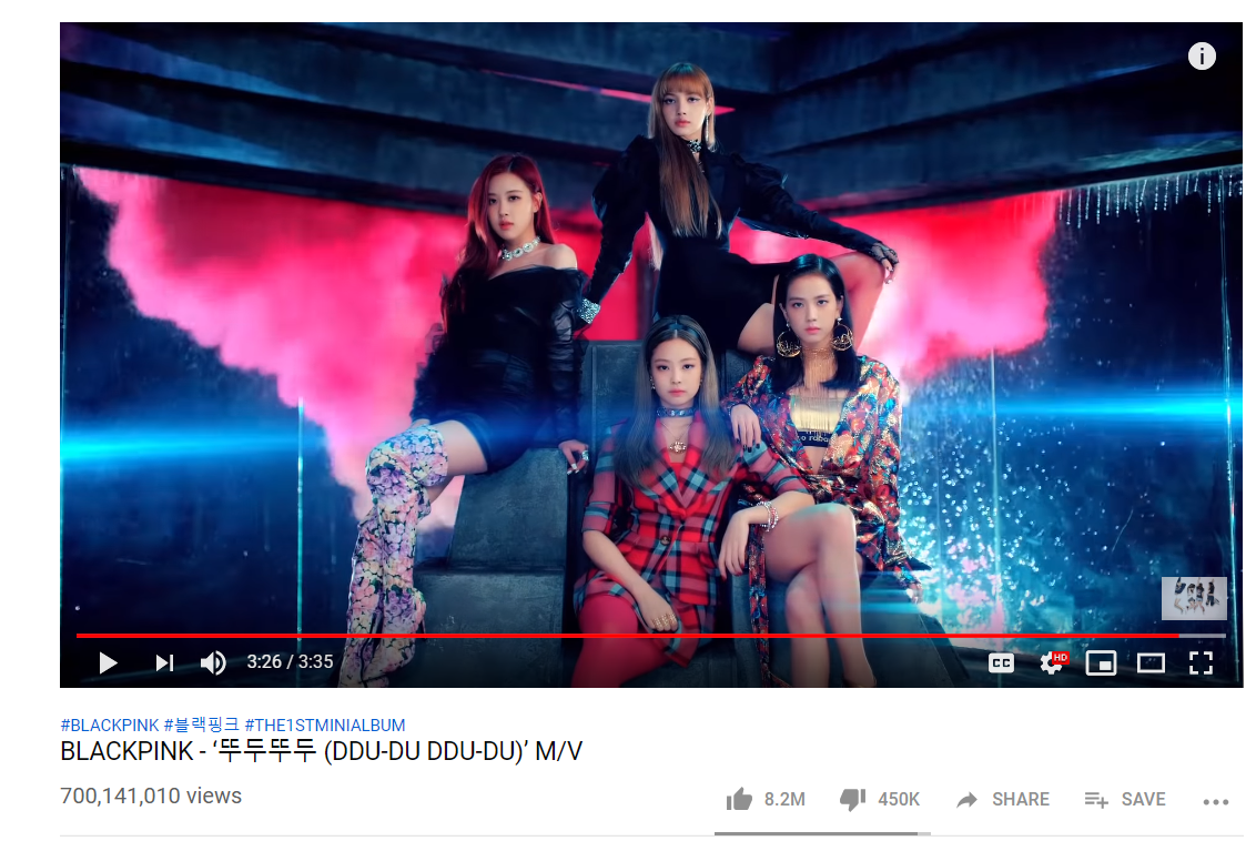 Cuộc chiến Youtube của BLACKPINK và BTS: Sau tất cả, chủ nhân MV 700 triệu view đầu tiên của nhóm nhạc Kpop chính là... - Ảnh 1. Cuộc chiến Youtube của BLACKPINK và BTS: Sau tất cả, chủ nhân MV 700 triệu view đầu tiên của nhóm nhạc Kpop chính là... - Ảnh 1.