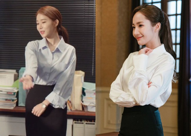 Park Min Young - Yoo In Na: Hai nàng thư ký xinh đẹp với khá nhiều điểm chung trong phong cách mà nàng công sở nào cũng muốn học theo - Ảnh 2.