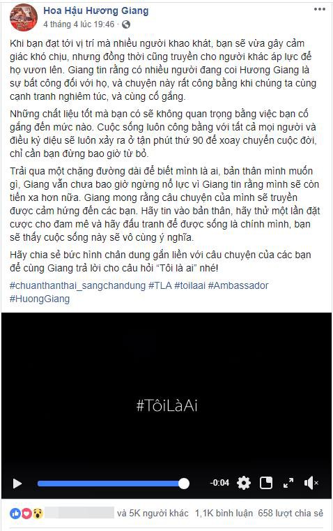 Từ một câu hỏi thường được gắn mác “triết học”, #TôiLàAi trởthành hashtag khiến Hương Giang, Thiên Minh phải trăn trở - Ảnh 3.