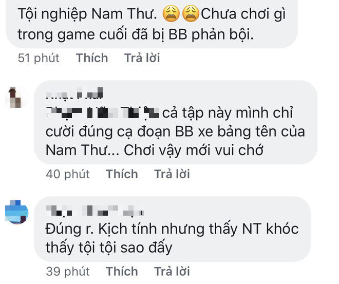 Cư dân mạng khi thấy BB Trần phản bội Nam Thư tại Running Man: Chơi vậy mới vui - Ảnh 7.