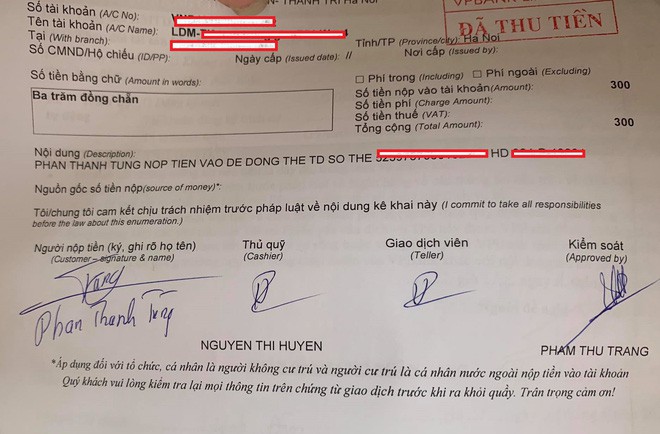 Bi hài hành trình trả ngân hàng khoản nợ 300 đồng, quá hạn gần 1.000 ngày của khách hàng - Ảnh 1.