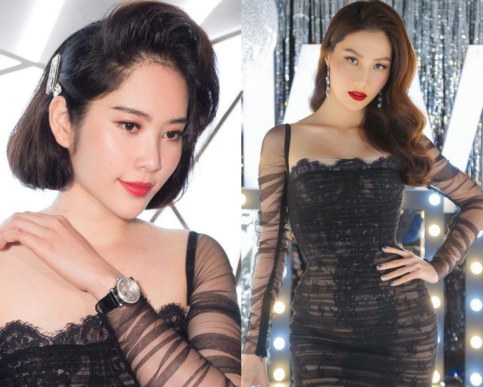 Cùng diện đầm sexy, Nam Em “thua đau” trước Diễm My 9x bởi nhiều chi tiết - Ảnh 3. Cùng diện đầm sexy, Nam Em “thua đau” trước Diễm My 9x bởi nhiều chi tiết - Ảnh 3.