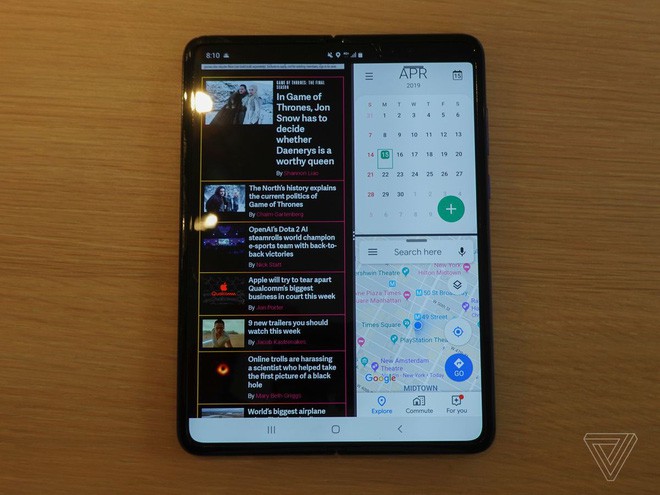Trên tay Samsung Galaxy Fold: cầm nắm sướng tay, tiếng mở ra đóng vào nghe sướng tai và phần mềm thì tốt đáng ngạc nhiên - Ảnh 7.
