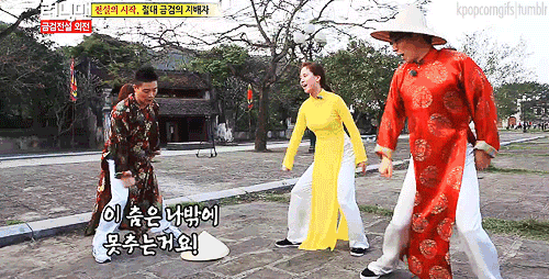 Running Man: Song Ji Hyo có bị lép vế trước Minh Hằng, Nam Thư, Lan Ngọc khi diện áo dài? - Ảnh 9.