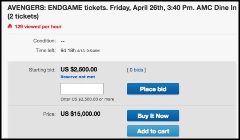 Đã xuất hiện phe vé chợ đen cho Avengers: Endgame tại Việt Nam: Nè em gái, một vé là 300! - Ảnh 1. Đã xuất hiện phe vé chợ đen cho Avengers: Endgame tại Việt Nam: Nè em gái, một vé là 300! - Ảnh 1.