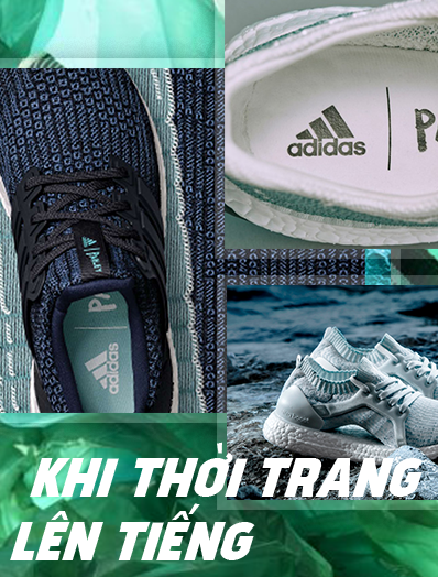 Khi thời trang lên tiếng: ‘Gã khổng lồ’ adidas và lời hứa sản xuất 11 triệu đôi giày tái chế từ rác thải nhựa trong năm 2019