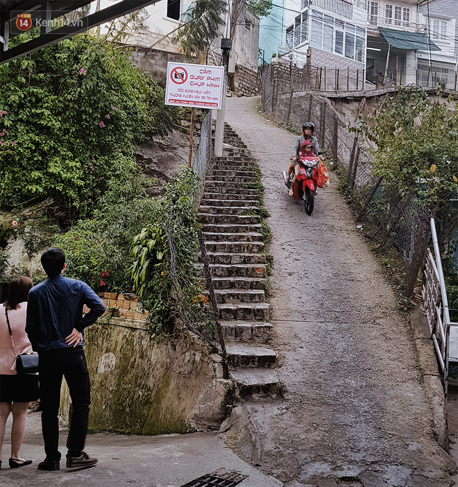 Người dân sống gần con dốc hot nhất Đà Lạt lên tiếng về tấm biển cấm quay phim chụp hình: Một ngày 4 vụ tai nạn xảy ra - Ảnh 3.