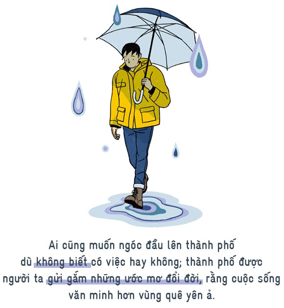 Giàu nhà quê không bằng ngồi lê thành phố: Một thế hệ gạt nước mắt giữa phố thị, chênh vênh ở hay về - Ảnh 3.