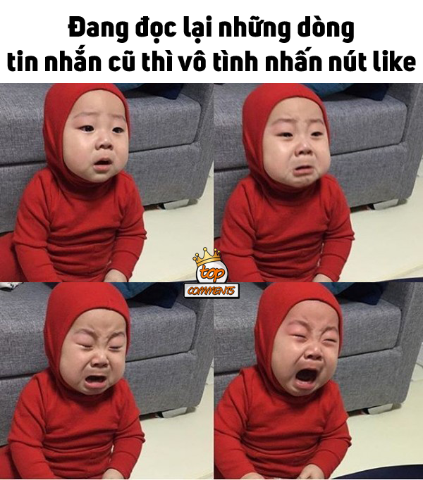 Tận cùng của sự khó xử chính là xem lại tin nhắn của người cũ thì vô tình nhấn nút like - Ảnh 1.