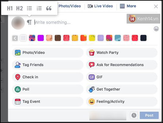 L&agrave;m sao để viết status Facebook chữ đậm, nghi&ecirc;ng, quote... tr&ocirc;ng thật ngầu v&agrave; pro? - Ảnh 2.