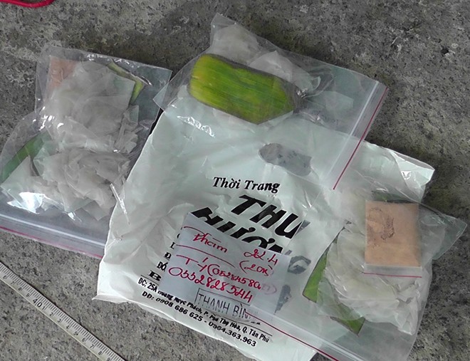 Thuốc lắc giấu trong túi bánh tráng gửi theo dạng bưu phẩm - Ảnh 2.