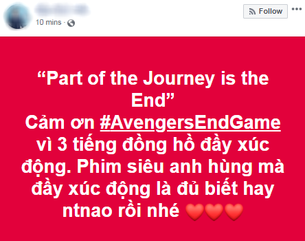 Khán giả Việt xúc động sững sờ, phấn khích tột độ sau suất chiếu ENDGAME đầu tiên - Ảnh 3.