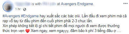 Khán giả Việt xúc động sững sờ, phấn khích tột độ sau suất chiếu ENDGAME đầu tiên - Ảnh 14.