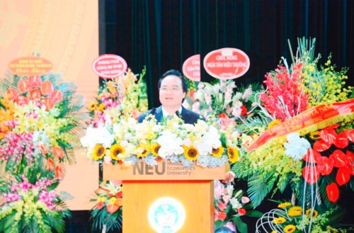 Trường ĐH Kinh tế Quốc dân có hiệu trưởng mới - Ảnh 1.