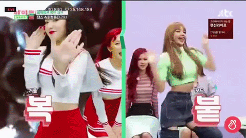Momo (TWICE) - Lisa (BLACKPINK) khoe vũ đạo khi đi show: Cỗ m&aacute;y nhảy n&agrave;o đỉnh hơn? - Ảnh 2.