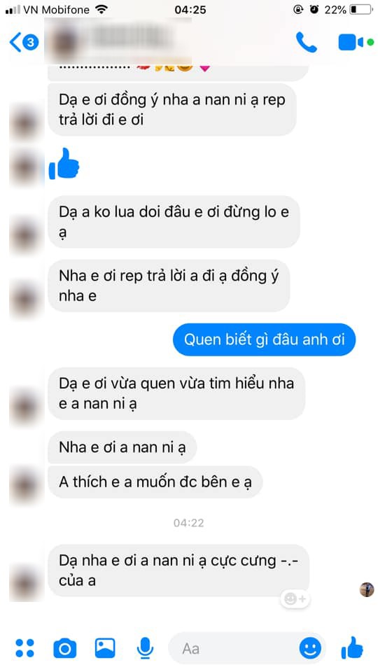 Xuất hiện thánh  rắc thính 10 cô 1 kiểu: Vừa inbox chào hỏi xong là đòi kết hôn, hứa làm ô sin rửa chén nấu cơm suốt đời - Ảnh 3.