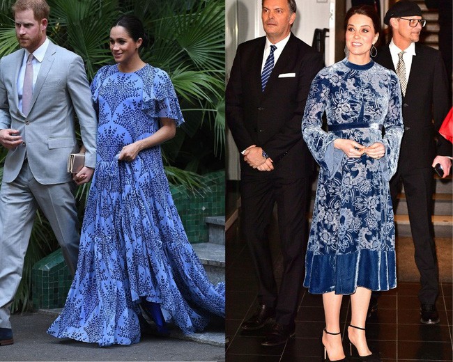 Nhìn lại những lần Công nương Meghan diện đồ bầu từa tựa chị dâu Kate, so sánh ai đẹp hơn liệu có khập khiễng? - Ảnh 1.
