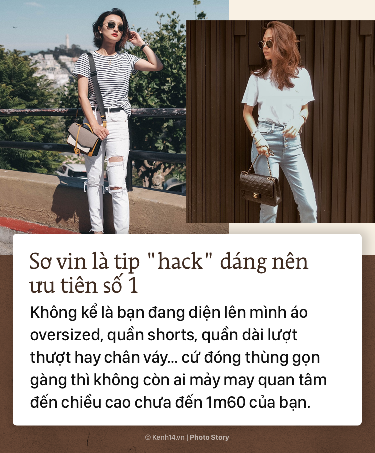 Tuyệt chiêu hack dáng cho những cô nàng 1m55 - Ảnh 7.