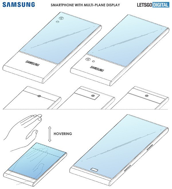 Samsung đang phát triển màn hình bao quanh, bao phủ cả mặt trước, mặt sau và cạnh trên - Ảnh 2.