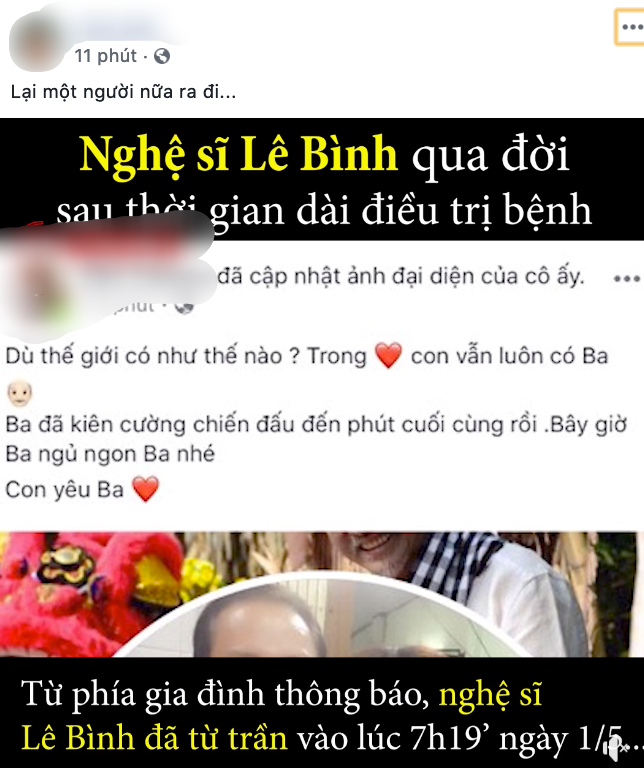 CDM thương tiếc nói lời chia tay với diễn viên Lê Bình: Bầy trẻ nay đều đã khôn lớn, mụ yêu tinh có thể nghỉ ngơi được rồi - Ảnh 11.