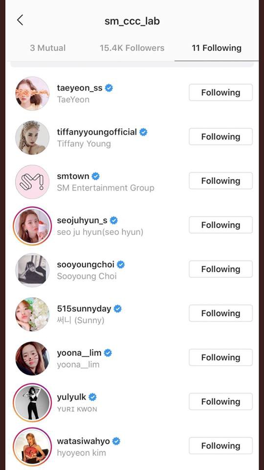 Tài khoản Instagram của SM đồng loạt theo dõi 8 thành viên SNSD, ngày tái hợp phải chăng đã đến gần? - Ảnh 2.