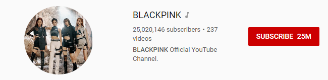 Với 25 triệu người đăng ký, BLACKPINK đang ở đâu trên bản đồ siêu sao Youtube của thế giới? - Ảnh 1.