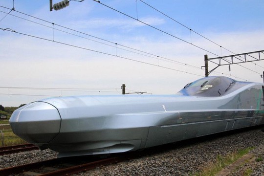  Nhật Bản chạy thử tàu cao tốc nhanh nhất thế giới 400 km/giờ  - Ảnh 1.