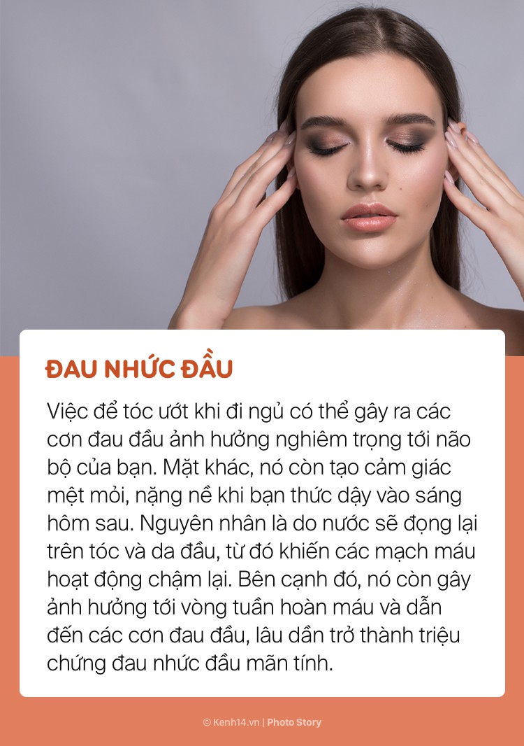 Bất chấp để tóc ướt đi ngủ, bạn sẽ có nguy cơ gặp phải những vấn đề sức khoẻ này - Ảnh 1.