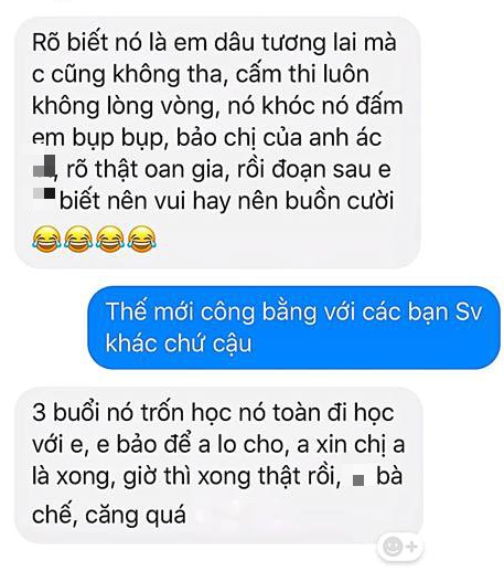 Cấm thi bạn gái của em trai do nghỉ quá nhiều, nữ giáo viên lên mạng than trời vì bị em trai trách móc - Ảnh 1.