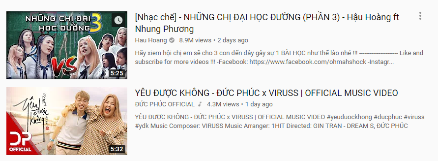 Tròn 24h, Yêu được không cán mốc hơn 4 triệu views, đưa Đức Phúc lên top 2 trending, nhưng đây lại là kẻ ngáng đường! - Ảnh 3. Tròn 24h, Yêu được không cán mốc hơn 4 triệu views, đưa Đức Phúc lên top 2 trending, nhưng đây lại là kẻ ngáng đường! - Ảnh 3.